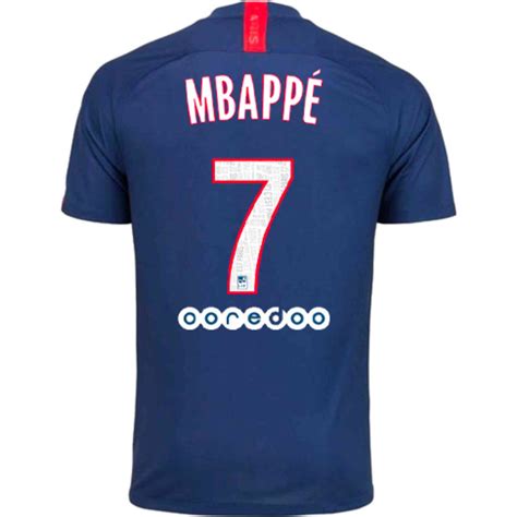 kylian mbappe shirt number